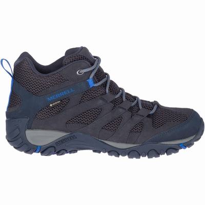 Merrell Alverstone Mid GORE-TEX® Vandringskängor Herr Marinblå (SE567109)